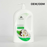 Gel Douche Hydratant et Nourrissant 2kg, Contrôle du Sébum, Éclaircissant, Parfum Longue Durée, Sans Produits Chimiques, Pour Tous Types de Peau