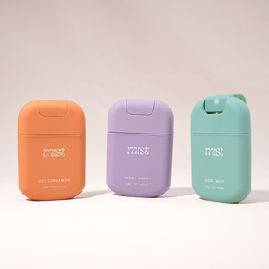 Atomizador de Perfume Portátil Recargable de Bolsillo, de Plástico PP Vacío de 20 ml, Personalizado - Product Image 1