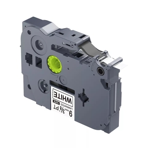 <span class=keywords><strong>Ruban</strong></span> adhésif compatible pour TZE-221 TZE-421 TZE 521 Tze 621 TZ 221 9mm laminé noir sur blanc <span class=keywords><strong>Ruban</strong></span> TZ - Product Image 5