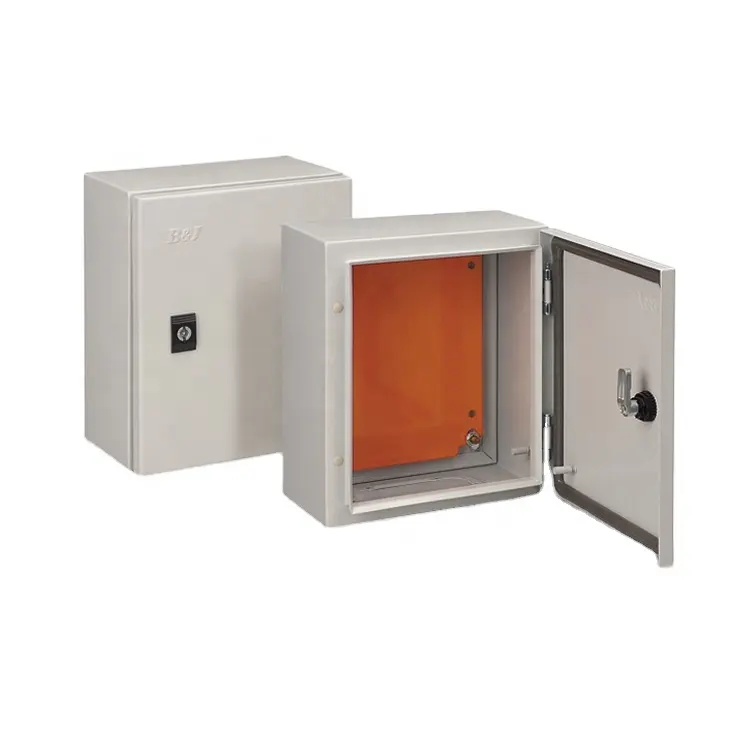 B&J IP66 Waterproof Types Of Wall Mount Enclosure Electrical Portable Power Distribution Box Board