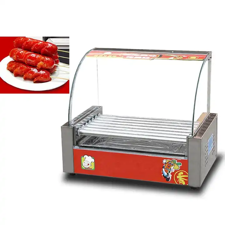 ホットドッグマシンソーセージローラーグリル/ホットドッグ製造加工機 - Buy Hot Dog Making Processing  Machine,Multi Function Hot Dog Roller Grill Machine,Hot Dog Machine Sausage  Roller
