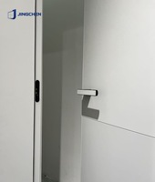 Puerta Exterior de Aluminio para Dormitorio o Escuela, Diseño Minimalista de Lujo, Resistente a la Lluvia, al Óxido y al Ruido, Duradera, Moderna, con Superficie PVD