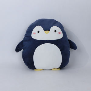 Almohada de felpa suave de animales de zoológico Kawaii de 35cm, para pingüino blando, conejo, dinosaurio, León, relleno de PP, regalo de cumpleaños para niños - Product Image 4
