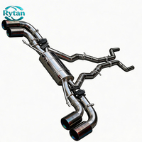 Système d'échappement Rytan, échappement à soupapes en acier inoxydable, système d'échappement Valvetronic Catback pour BMW 2021 X6m F96 X5M F95 V8 4.4T