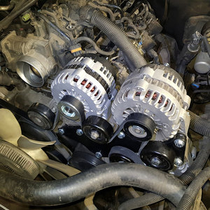 Комплект стальных креплений BEVINSEE LS <span class=keywords><strong>Triple</strong></span> для генератора для грузовиков GM с двигателями Vortec V8 (бензин), 4.8, 5.3, 6.0, 6.2 л, 2000-2013 гг., GMC Yukon, Hummer - Product Image 2