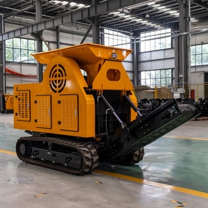 Máy nghiền đá chạy bằng DIESEL di động để khai thác và xây dựng công suất 10 t/h - Product Image 1