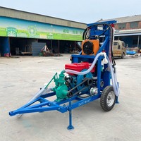 Foreuse de puits profonds EB200 pour l'eau, machine de forage de puits de 200 m