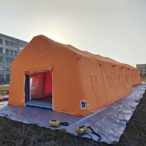 <span class=keywords><strong>Tente</strong></span> <span class=keywords><strong>de</strong></span> Secours Gonflable Herrwell pour Conditions Climatiques Difficiles Abri Gonflable Déploiement Rapide Abri d'Urgence Temporaire - Product Image 5