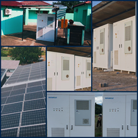 Système de stockage d'énergie conteneurisé intelligent à refroidissement par air (BESS) de 1,2 MWh, 2,4 MWh, 3 MWh, 5 MWh pour le refoulement des pics de consommation en Afrique du Sud