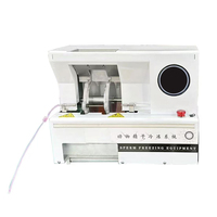 Máquina de sellado ultrasónico a baja temperatura para llenado de pajuelas de inseminación artificial completamente automática de 0.25ml/0.5ml