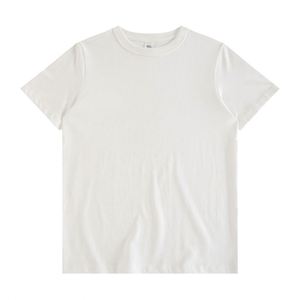 Camisetas de Hombre Estilo Urbano, Personalizadas OEM, 100% Algodón, Cuello Redondo, Blancas, Tejido de Punto, Talla Grande - Product Image 4