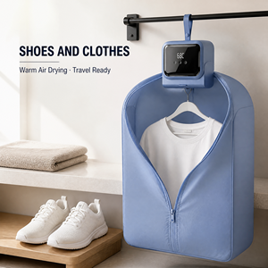 Folding Design Saves Space No Install Needed Travel Electric Clothing Dryer for Rainy Season and Wet Weather Quick Dry Helper - Product Image 4