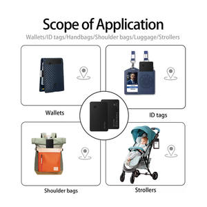 Google Android iOS für 'Find My Wallet' GPS-Tracker Auto Smart Locator Karte für Air Tag Positionierungsgerät für 'Find My' Tag-Karte - Product Image 6