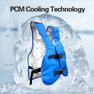 Gilet rinfrescante estivo PCM: raffredda istantaneamente in 3 secondi, temperatura costante a lunga durata per applicazioni all'aperto - Product Image 5