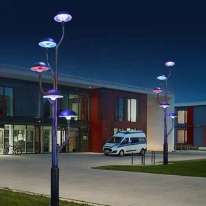 Lampe de jardin minimaliste moderne IP65 LED plafonnier <span class=keywords><strong>extérieur</strong></span> paysage pôle élevé éclairage de jardin décoration de parc - Product Image 4