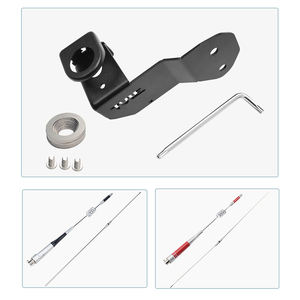 Tailgate Antenna <b>Bracket</b>, Off-road Dedicated Car Radio Anti-theft Decorative Base <b>Bracket</b> for Cars - Product Image 3