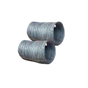 SAE1008 Spring <b>Wire</b> <b>Rod</b> Q195 BS Standard Hot Dip Galvanized with Welding & Bending Services - Product Image 1