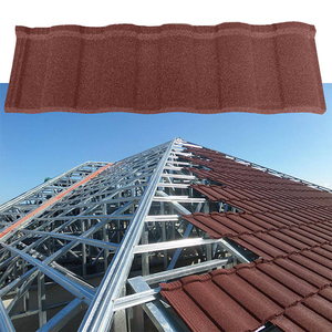 Matériaux de construction de luxe sur mesure, tuiles de toit en métal revêtues de pierre, OEM ODM pour les agences de distribution mondiales - Product Image 6
