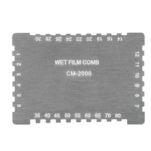 CM-2000 Wet Film Comb Architektur beschichtung, Farb beschichtung, Lack beschichtung Dicken messer Tester - Product Image 1