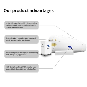 Chambre <span class=keywords><strong>hyperbare</strong></span> portable à 95 % de pureté d'oxygène, 1,5 ATA, équipement médical multifonctionnel pour usage familial, <span class=keywords><strong>prix</strong></span> de gros - Product Image 2