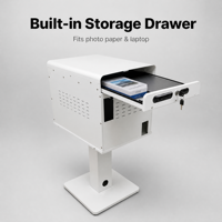 Nouvelle housse et support d'imprimante portable avec tiroir de rangement Hiti P525l, compatible avec DNP DS620 DS620A RX1HS