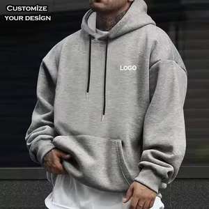 Hoodies Personalizados por Atacado de Alta Qualidade Moda Luxuosa Unissex Hoodies com Impressão em Tela Designer Oversized para Homens - Product Image 2