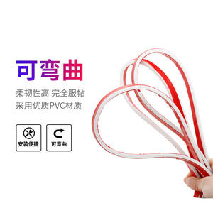 Nouvelle Bande LED Flexible pour Capot de Voiture, Lampe d'Ambiance Universelle DIY 12V, Double Couleur, Feux de Jour Séquentiels et Rétroéclairage - Product Image 3