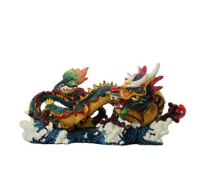 Fast Sample Custom Animal Resin Figurines for Office Desktop Ornament with Laser Logo