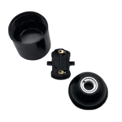 Bakelite Light Bulb <strong>Socket</strong> Electrical Material 4A 250V Vintage Black White Plastic <strong>Lamp</strong> Holder E14 E27 <strong>Lamp</strong> Holder - Product Image 3