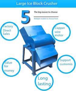 เครื่องบดน้ำแข็งไฟฟ้าระดับพรีเมียมสำหรับเครื่องทำสเลอชีและสถานีเครื่องดื่ม - Product Image 3