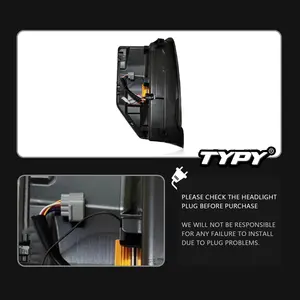 ชุดไฟท้าย LED TYPY สำหรับมิตซูบิชิ ไทรทัน ปี 2019-2023 พร้อมไฟ DRL และไฟเลี้ยวแบบไดนามิก เลนส์รมดำ/สีชา 12V รับประกัน 1 ปี - Product Image 2