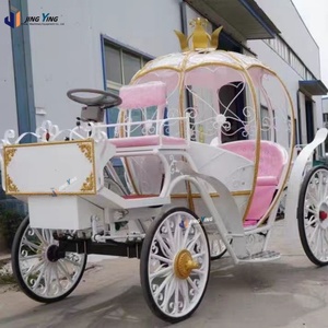 Carruaje Real de Lujo para Turismo, Carruaje Austriaco para Bodas, Carruaje de Estilo Clásico para Utilería Cinematográfica, Carruaje Tipo Calabaza - Product Image 6