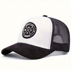Gorras de Béisbol Snapback de Malla de 5 Paneles al por Mayor de Fábrica BSCI, Gorras Trucker Personalizadas con Parche Bordado - Product Image 3