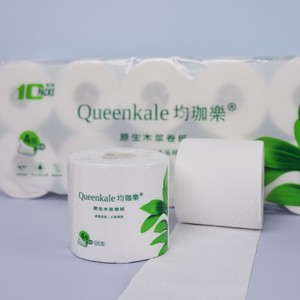 Muestra Gratuita, Papel Higiénico Absorbente, Suave y Degradable Queenkale, Impreso Personalizado al por Mayor, Pulpa de Madera Virgen Original - Product Image 1
