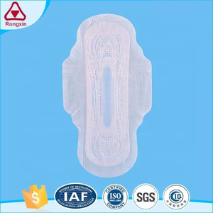 Super Absorbant Confortable Fait de Bambou Papier Soins Personnels Japon Jetable Bleu Bande D'impression Serviettes Hygiéniques pour Femmes - Product Image 3