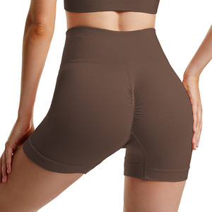Conjunto de ropa de gimnasio sin costuras para <span class=keywords><strong>mujer</strong></span>, <span class=keywords><strong>mallas</strong></span> para correr de cintura alta, Top corto con estampado activo, Yoga deportivos para sujetadores, pantalones, conjunto de 2 piezas - Product Image 6