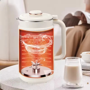 Máquina para Hacer <span class=keywords><strong>Leche</strong></span> <span class=keywords><strong>de</strong></span> Soya Eléctrica <span class=keywords><strong>de</strong></span> 800W y 1.2L, Totalmente Automática, Sin Hervir, Sin Filtro, Licuadora Eléctrica para Jugos - Product Image 3