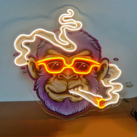 Enseigne néon LED personnalisée, logo UV, lettres en acrylique, éclairage mural pour boutique, salon, mariage