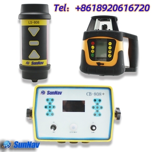 Sunnav ag808 + laser Land san lấp mặt bằng thiết bị điều khiển kép hệ thống Laser Land scraper nông nghiệp san lấp mặt bằng máy - Product Image 2