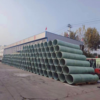 DN100 DNN300 DN1000 Tuyau FRP Tube d'eau GRP Tuyau d'égout en fibre de verre