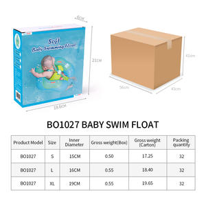 Anillo flotador de natación para bebés y niños de 3 a 36 <span class=keywords><strong>meses</strong></span>, cómodo, Pvc, 2022mm, 0,35 actualizaciones - Product Image 6