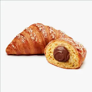 1-3.5 Oz Lini Produksi Croissant Cokelat Terisi 10000-15000 PCS/Jam Mesin Croissant Otomatis