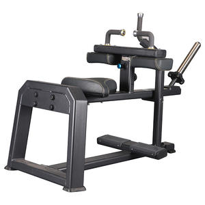 Krachttraining Commerciële Gymtraining Fitnessapparatuur Met Plaatbeladen Selectie Zittende Kuitraismachine - Product Image 2