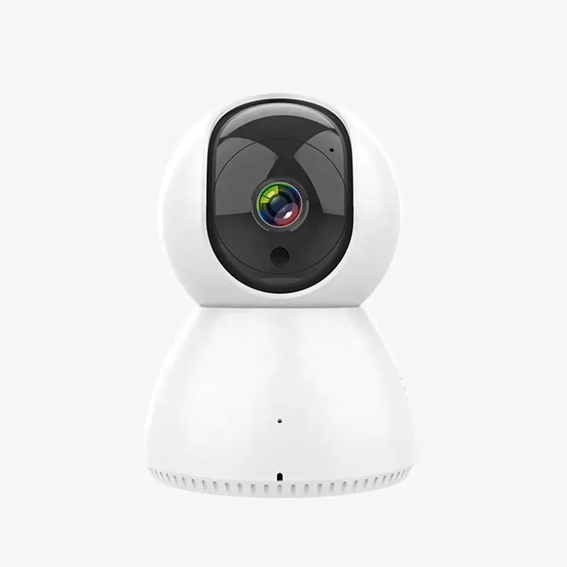 Tuya kamera pengawas Video keamanan rumah, kamera IP dalam ruangan Wifi nirkabel penglihatan malam detektor gerakan 1080P