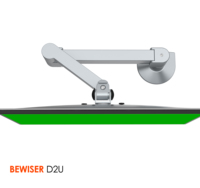 Support pour moniteur LCD Bras à ressort à gaz Support pour moniteur d'ordinateur robuste (BEWISER D2U)
