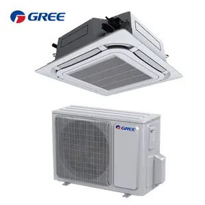 Gree Offre Spéciale Cassette Climatiseur 18000btu Plafond Climatiseurs 380-415V 50Hz Refroidissement et chauffage