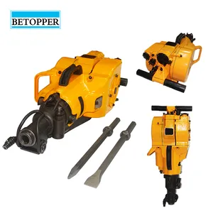 Betopper brand 2024 hot sale Poinjar 120 mining drilling tool gas rock drill YN27 J gasoline jack hammer