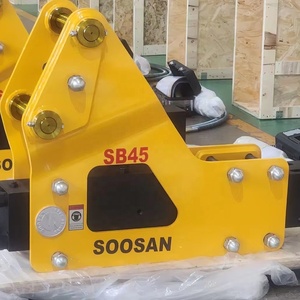 Soosan SB45 Side Type Hydraulic Breaker MAIN BODY PRODUCT DIRECT FACTORY SUPPLY ONE YEAR WARRANTY STANDARD FEATURES INCLUSIVE - Product Image 1