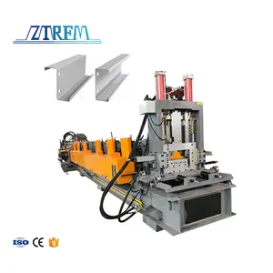 ZTRFM中国工厂Cz型材滚压成型机C Z pur条滚压成型机价格