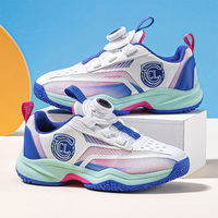 Chaussures de badminton Cema pour garçons, haute élasticité, bouton rotatif, respirantes, basses, légères, amortissantes, chaussures de sport d'été